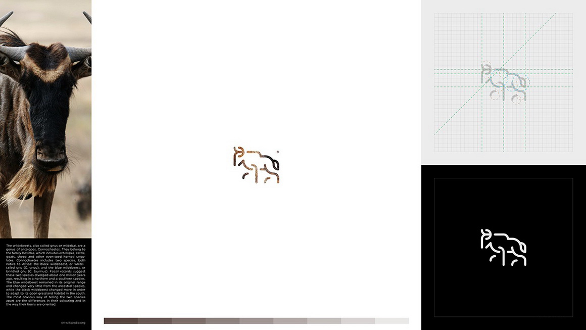 動物簡筆畫logo設(shè)計練習