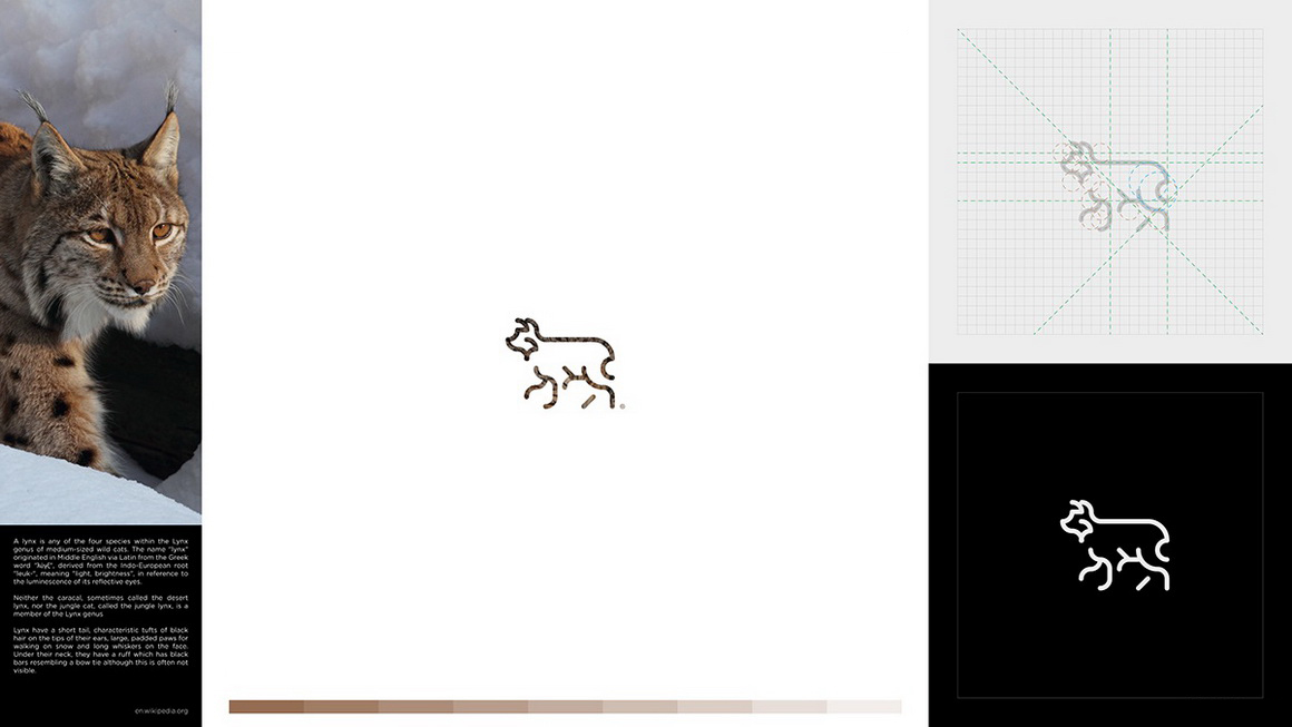 動物簡筆畫logo設(shè)計練習
