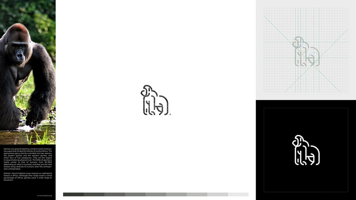 動物簡筆畫logo設(shè)計練習