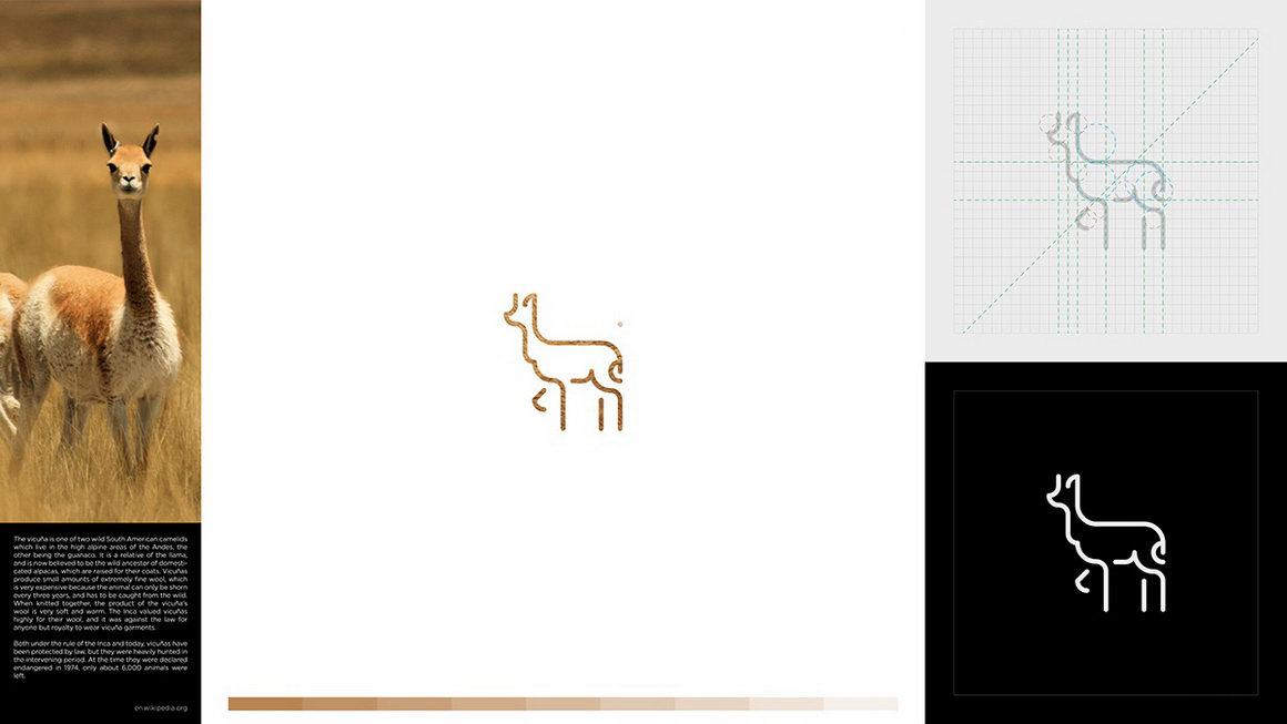 動物簡筆畫logo設(shè)計練習