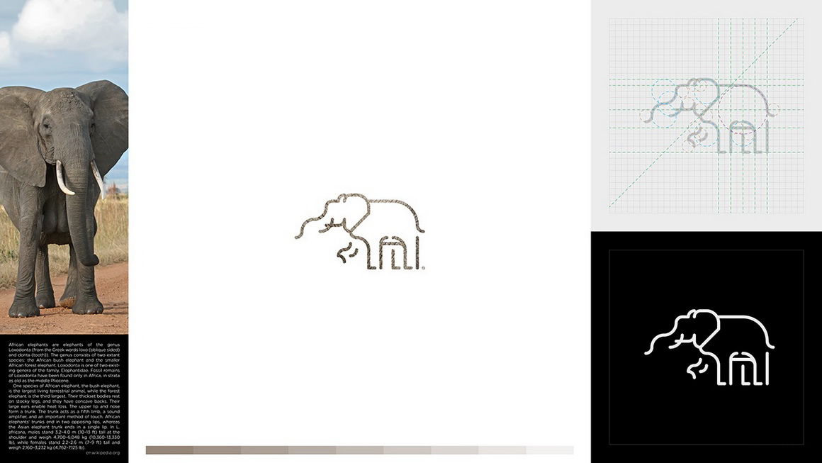 動物簡筆畫logo設(shè)計練習