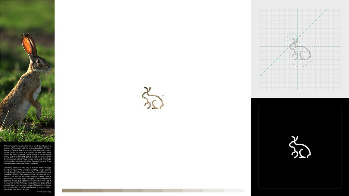 動物簡筆畫logo設(shè)計練習